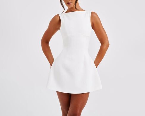 Women Solid Color Sexy Slim Fit Backless Fitted Bodycon Maxi Dress Sexy Open Back Y2K Dress Party Club Dresses in Kuwait