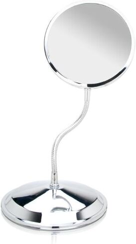 مرآة Zadro Triple Vision Gooseneck ومرآة للتثبيت على الحائط، لمسة نهائية من الكروم in Kuwait