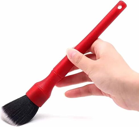 قطعتان من فرشاة تفصيل السيارة، مجموعة فرش تفصيل شعر الخنزير فائقة النعومة، مجموعة فرش تفصيلية للسيارة، أداة فرشاة تنظيف التفاصيل التلقائية للجزء الخارجي الداخلي in Kuwait