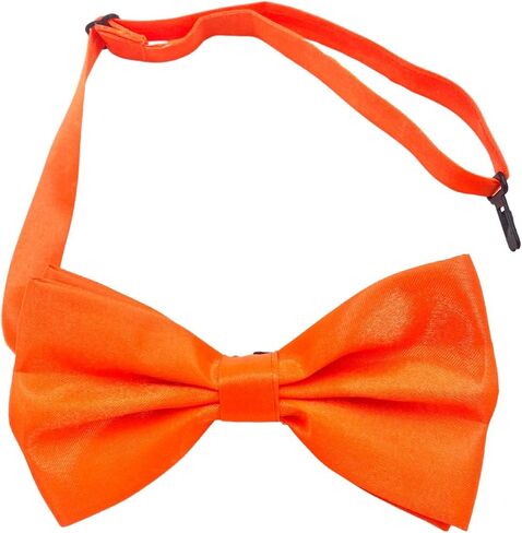 Bow Ties for Men Pre-Tied Adjustable - Classic Men's Bow Tie - Tuxedo Wedding Formal Bowtie Solid Color Bowties in Saudi Arabia