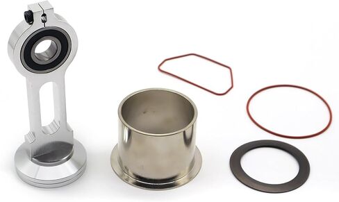 KK-4835 ضاغط مكبس عدة ضاغط الهواء توصيل قضيب استبدال عدة استبدال لـ Sears Craftsman Devildiss Porter Cable مضخة ضاغط الهواء الخالية من الزيت، مقارنة بـ KK-4835 KK-5081 A02743 in Kuwait