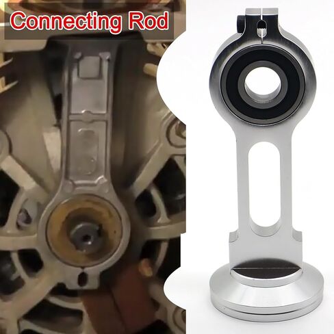 KK-4835 ضاغط مكبس عدة ضاغط الهواء توصيل قضيب استبدال عدة استبدال لـ Sears Craftsman Devildiss Porter Cable مضخة ضاغط الهواء الخالية من الزيت، مقارنة بـ KK-4835 KK-5081 A02743 in Kuwait