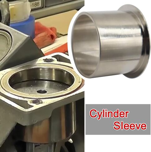 KK-4835 ضاغط مكبس عدة ضاغط الهواء توصيل قضيب استبدال عدة استبدال لـ Sears Craftsman Devildiss Porter Cable مضخة ضاغط الهواء الخالية من الزيت، مقارنة بـ KK-4835 KK-5081 A02743 in Kuwait