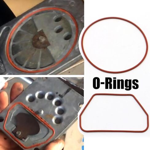 KK-4835 ضاغط مكبس عدة ضاغط الهواء توصيل قضيب استبدال عدة استبدال لـ Sears Craftsman Devildiss Porter Cable مضخة ضاغط الهواء الخالية من الزيت، مقارنة بـ KK-4835 KK-5081 A02743 in Kuwait