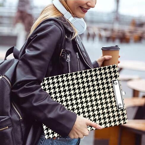2 Pack Plastic Clipboards,Cute Clip Board for Teacher,Students,Kids,Nurses,Woman,A4 Standard Size(8.7x12.6 in) (Plaid -1) in Saudi Arabia