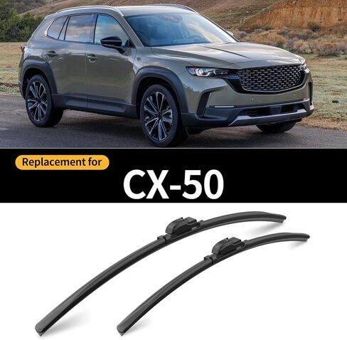 استبدال لشفرة ممسحة الزجاج الأمامي مازدا CX-30 2020-2024، 3 قطع من شفرات ممسحة النافذة الأمامية والخلفية للسيارة من 2016 إلى 2021 in Kuwait