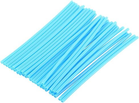 Spoke Skins Spoke Covers: 8 to 21 inch Rims Protector & Decoration for Dirt Bike Bike Bicycle Wheelchair Motorcycle 72Pcs(Sky Blue) in Saudi Arabia