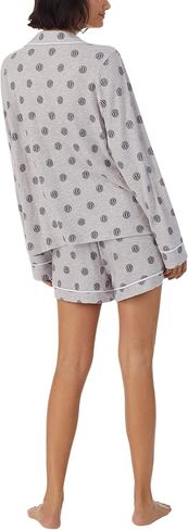 DKNY Long Sleeve Notch Shorty PJ Set in Saudi Arabia