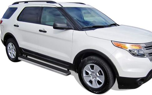 APS Black Running Boards Style Compatible with Ford Explorer 2011-2019 4-Door (Nerf Bars Side Steps Side Bars) in Saudi Arabia