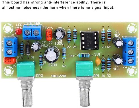 Preamplifier Low-Pass Filter Subwoofer Tone Board Tone Board Volume Control Amplifier Board, DC10-24V in Saudi Arabia
