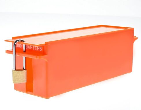 مجموعة صندوق تخزين العملات المعدنية الملفوفة وصينية نادكس مكونة من 8 قطع | 4 صناديق تخزين عملات معدنية ملفوفة عالية السعة وقابلة للقفل و4 صواني عملات ملفوفة in Kuwait