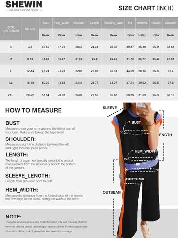 SHEWIN Women's 2 Piece Lounge Sets Casual Short Sleeve Pullover Tops Matching Wide Leg Pants Tracksuit Set in Kuwait