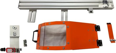 ATS CC816-INT Interlocked Lathe Chuck Guard, Shield Fits 8-16" Chucks, | OSHA compliant guard with safety switch. Heavy 11-gauge steel frame with lexan shield and aluminum rail. Made in USA. in Saudi Arabia
