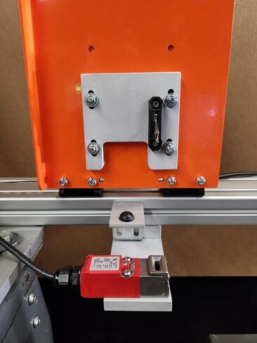ATS CC816-INT Interlocked Lathe Chuck Guard, Shield Fits 8-16" Chucks, | OSHA compliant guard with safety switch. Heavy 11-gauge steel frame with lexan shield and aluminum rail. Made in USA. in Saudi Arabia