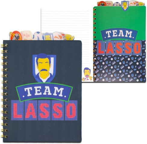 Screen Legends Ted Lasso Journal Set - Bundle with Ted Lasso Tabbed Notebook and Bookmark for Kids, Teens, and Adults | Ted Lasso Journal Notebook in Saudi Arabia