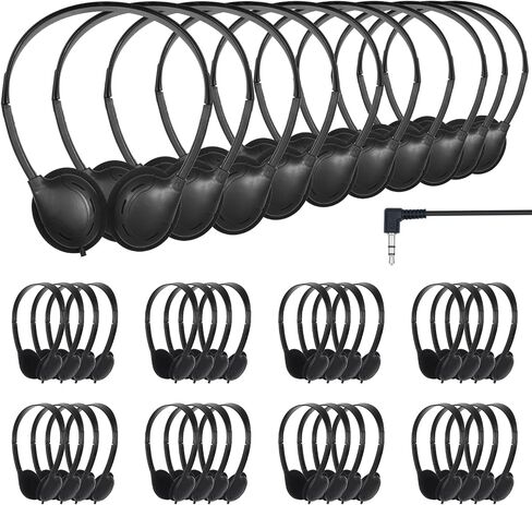 Kids Headphones Bulk for Classroom Students 20 Pack,Wired On-Ear in Saudi Arabia