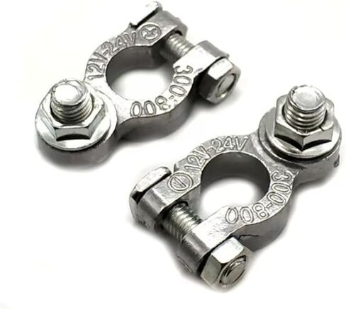 محطات كابلات البطارية السلبية والإيجابية العالمية - موصلات المشابك الطرفية للسيارات - محطة إطلاق سريعة متينة وقابلة للتعديل تنطبق على ملحقات السيارات والشاحنات والمركبات الترفيهية in Kuwait