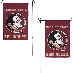 Desert Cactus Florida State University Garden Flag Seminoles FSU Banner 100% Polyester (Design J)