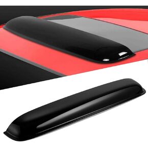 38inch 980mm Universal Sun Roof Wind Waterproof Deflector, 1pc Dark Smoke Auto Moonroof Window Visor for Deflecting Rain, Noise and Windy Weather with Waterproof Double Side Tape RN98