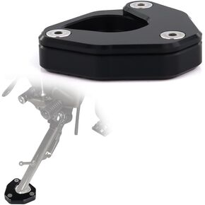 Xitomer Motorcycle Side Stand Enlarger, Fit for 2023 2022 2021 CBR600RR 2007 2008 2009 2010 2011-2020, Kickstand Shoes CBR600RR Extension Enlarger Pate Pad