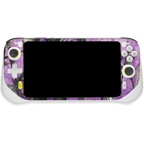 MightySkins Glossy Glitter Skin Compatible with Logitech G Cloud Gaming Handheld - Purple Tree Camo | Protective, Durable High-Gloss Glitter Finish | Easy to Apply | Made in The USA