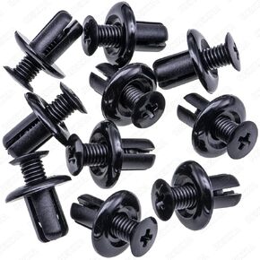 Rexka 20pcs Fender Liner Bumper Cover Under Cover Retainer Clips Fasteners for Kia 0G032-50037-A Amanti, Magentis, Optima, Rio, Sedona, Sephia, Sorrento, Spectra & Sportage