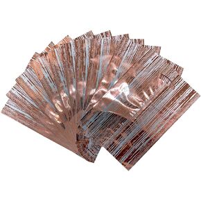30Pcs Rose Gold Gift Bags Plastic Goodie Bags Party Favor Treat Bags Bulk for Bridal Wedding BirthdayBaby Shower Celebrations Party Decoration and Supplies