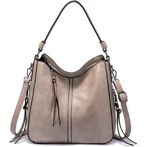 Realer Purses for Women,Large Hobo Bags for Women Purses and Handbags Retro Crossbody Handbag Leather Tote