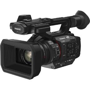 Panasonic Camcorder, Professional Quality 4K 60p, 1.0-inch Sensor, 24.5mm Wide-Angle Lens and Optical 20x Zoom, V-Log, Ethernet, Simultaneous SDI/HDMI Output, HD Live Streaming - HC-X2 (Renewed)