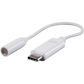 Monoprice 133044 USB-C to 3.5mm Auxiliary Audio Adapter Black For Google Pixel 2/XL, Moto Z/Z2, Essential PH-1, LG, HT And More