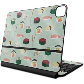 Skin Compatible with Apple Magic Keyboard for iPad Pro 13‑inch (M4) 2024 - Black Gator Skin - Premium 3M Vinyl Protective Wrap Decal Cover - Easy to Apply | Crafted in The USA by MightySkins