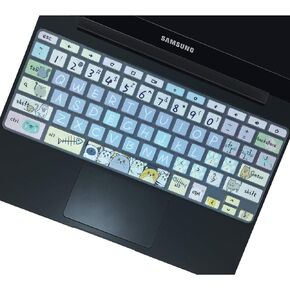 غطاء لوحة المفاتيح لجهاز Samsung Chromebook 4 3 XE310XBA XE500C13 XE501C13 11.6/Chromebook 4 15.6 بوصة XE350XBA/Chromebook 2 XE500C12/Chromebook Plus V2 2 في 1 XE520QAB XE521QAB 12.2 بوصة، وردي