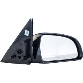 Dependable Direct Passenger Side Mirror for (2006 2007 2008 2009 2010) Hyundai Sonata Unpainted Heated Power Operated Right Outside Rear View Replacement Door Mirror - Parts Link #: HY1321149