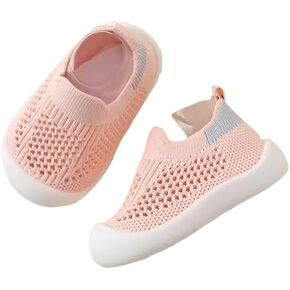 Kids' Mesh Running Shoes, Soft Sole, Breathable, Toddler/Baby, Girls/Boys, Lightweight, Indoor/Outdoor