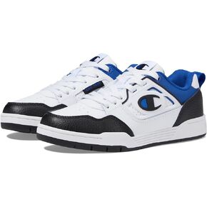 Champion 5 On 5 Lo (Big Kid) White/Black/Surf The Web 4.5 Big Kid M
