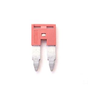 Dinkle DSS6N-02P DIN Rail Terminal Block Press-Fit Jumper DK6N Two Pole, Pack of 50