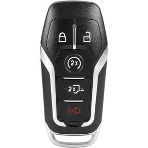 Smart Proximity Keyless Entry Remote Key Fob Compatible with 2015 2016 2017 Ford F150 Expedition F250 F350 F450 Super Duty,M3N-A2C31243300 164-R8117 5-Buttons Key Transmitter