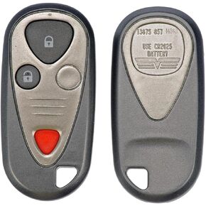 Dorman 13675 Keyless Remote Case Repair Kit Compatible with Select Acura Models, Gray and Silver