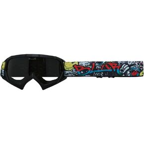 Blur Unisex Kids B-10 Youth Goggle, Black/Multi