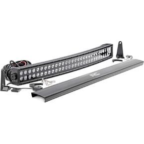 Rough Country 30" Black Series Curved Dual Row CREE LED Light Bar 72930BL