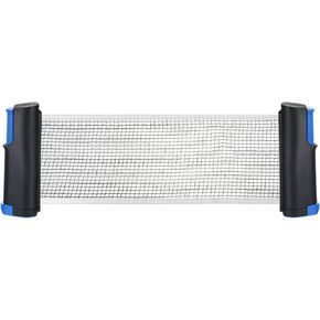 PATIKIL Retractable Ping Pong Net for Any Table, Portable 6 Feet Table Tennis Net and Post Equipment Up to 2 inch for Family Game