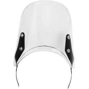 Motorcycle Windshield, Motorcycle Modified Windshield Wind Deflector Fit for Classic 500c Transparent