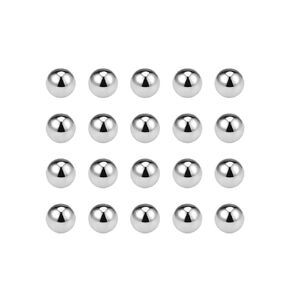uxcell Precision Balls 12mm Solid Chrome Steel G10 for Ball Bearing Keychain Wheel 100pcs