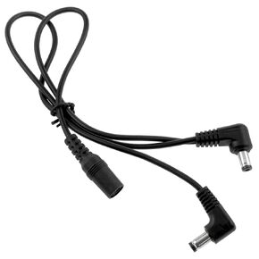 Lovelysp Daisy Chain 1 to 2 Ways Guitar Effects Pedal Accessory 1 to 2 Ways Guitar Effects Pedal Power Splitter Multi-Plug Power Cable-1PCS