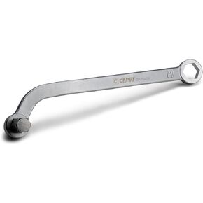 Capri Tools Oil Drain Plug Wrench, Compatible with BMW and Mercedes-Benz, 17 mm and 14 mm Sockets