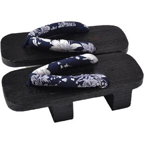 Japanese Clogs Geta Wooden Flip Flops Retro Sandals Slippers Shoes Kimono Cosplay Costume Shoes