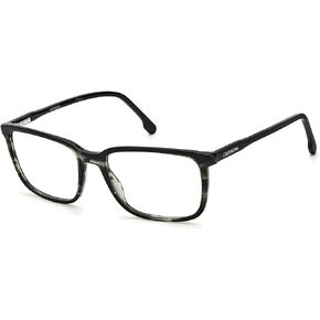 Carrera Men's 254 Rectangular Prescription Eyewear Frames, Gray Horn, 56mm, 18mm