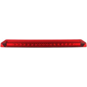 DNA MOTORING 3BL-FM99-LED-RD عدسة حمراء LED ضوء الفرامل الذيل الثالث [متوافق مع 99-04 فورد موستانج]