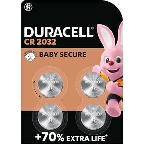 Duracell Lithium Medical Battery, 3V, 2032, 4/Pack, Model: , Hand/Wrist Watch Store