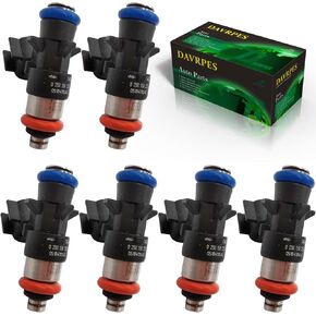 6Pcs 0280158233 Fuel Injectors Fuel Spray Nozzle 4 Holes Disc Engine Replacement For Chrysler Dodge Avenger Jee-p Grand Cherokee 3.6L Replace#05184085AC｜FJ1147｜5184085AC｜4G2269